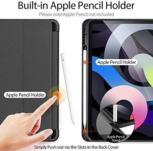 Dėklas Dux Ducis Domo Apple iPad 10.2 2021/iPad 10.2 2020/iPad 10.2 2019 juodas