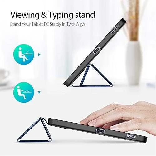 Dėklas Dux Ducis Domo Samsung P610/P615/P613/P619/P620/P625 Tab S6 Lite 10.4 tamsiai mėlynas