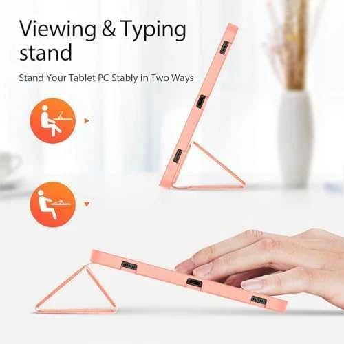 Dėklas Dux Ducis Domo Samsung X810/X816 Tab S9 Plus rožinis
