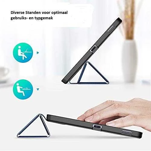 Dėklas Dux Ducis Domo Samsung P610/P615/P613/P619/P620/P625 Tab S6 Lite 10.4 tamsiai mėlynas