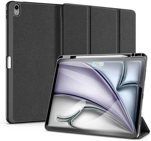 Dėklas Dux Ducis Domo Apple iPad Air 13 M2/M3/M4 2024/2025/2026 juodas