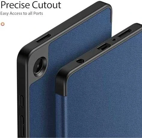 Dėklas Dux Ducis Domo Samsung X110/X115 Tab A9 8.7 tamsiai mėlynas