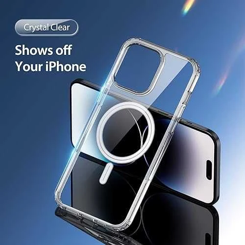 Dėklas Dux Ducis Clin Magsafe Apple iPhone 15 Pro Max skaidrus