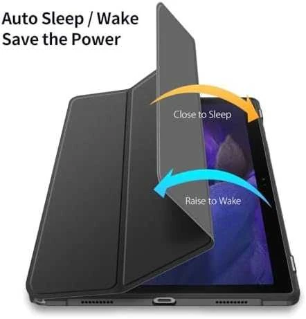 Dėklas Dux Ducis Toby Samsung X200/X205 Tab A8 10.5 2021 juodas