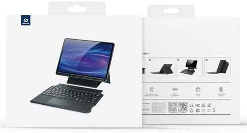 Dux Ducis DK Series dėklas su Bluetooth klaviatūra Apple Apple iPad 10 (2022) - juodos spalvos