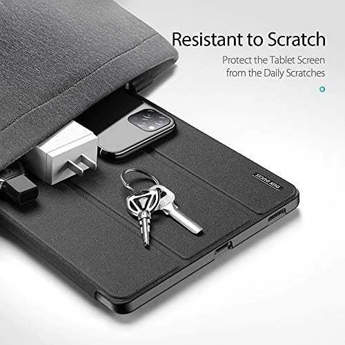 Dėklas Dux Ducis Domo Samsung P610/P615/P613/P619/P620/P625 Tab S6 Lite 10.4 juodas