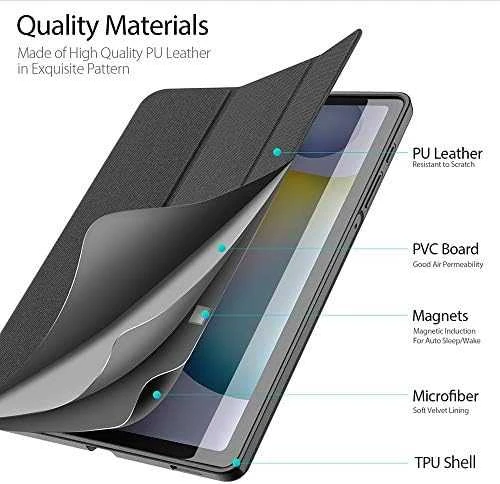 Dėklas Dux Ducis Domo Samsung P610/P615/P613/P619/P620/P625 Tab S6 Lite 10.4 juodas