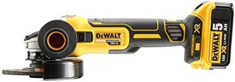 Kampinis šlifuoklis DeWalt XR DCG405FN-XJ (125mm) be akumuliatoriaus ir kroviklio