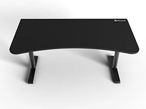 Žaidimų stalas Arozzi Arena Gaming Desk, Reguliuojamo aukščio 710-810mm, Juodas