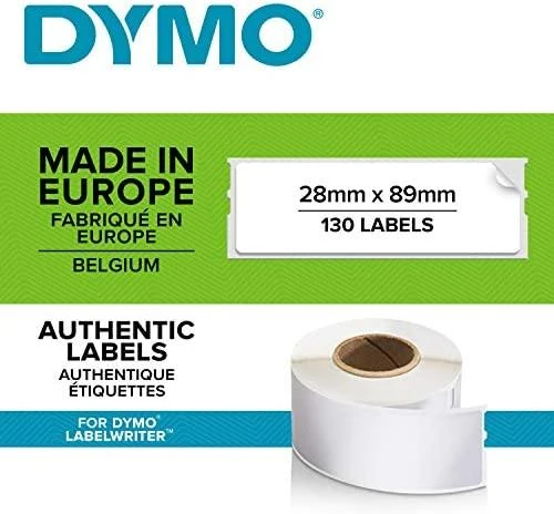 Dymo Address Labels 28 x 89 mm baltas 1x 130 vnt. (1983173)