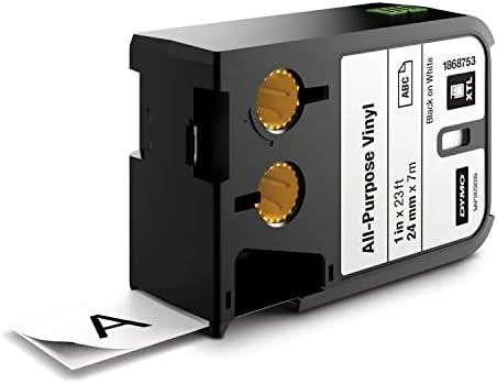 DYMO 1868753 etikečių juostelė Juoda ant baltos