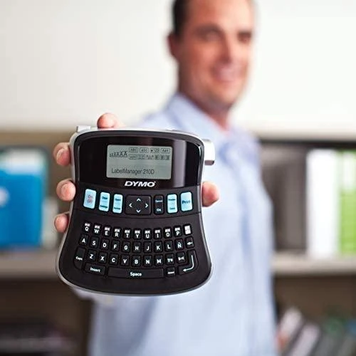 Spausdintuvas Dymo Label Manager 210D, žymėjimo mašina su QWEERTY klaviatūra, juodas / S0784430