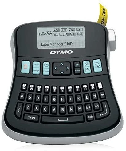 Spausdintuvas Dymo Label Manager 210D, žymėjimo mašina su QWEERTY klaviatūra, juodas / S0784430