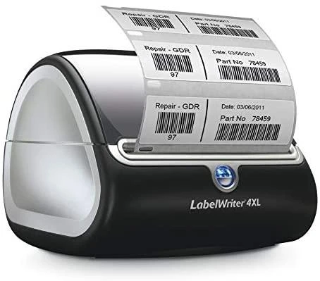 DYMO LabelWriter 4XL, juodas and baltas label spausdintuvas, USB connected, PC, 53 labels / minute S0904950
