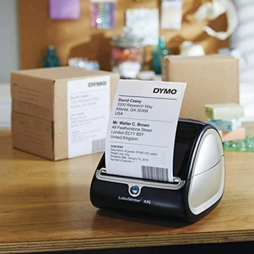 DYMO LabelWriter 4XL, juodas and baltas label spausdintuvas, USB connected, PC, 53 labels / minute S0904950