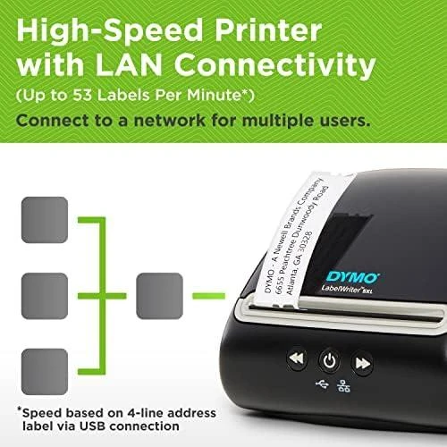 DYMO LabelWriter 5XL Etikečių Spausdintuvas (2112725)