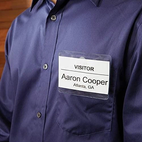 DYMO LW - Appointment / Name Badge Cards - 51 x 89 mm - S0929100 Balta Nelipni spausdintuvo etiketė