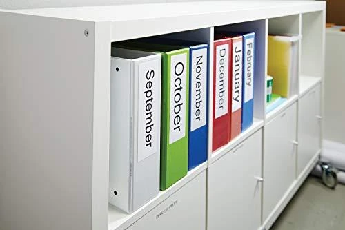 LabelWriter“ baltos kartotinės etiketės, 38x190mm, 1 pakuotė (110 vnt.) DYMO / S0722470