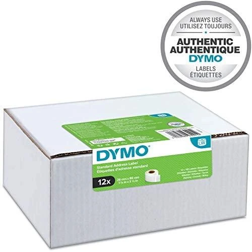 DYMO Etiketės 28 x 89mm / Rinkinys (2093091) - 12 vnt.