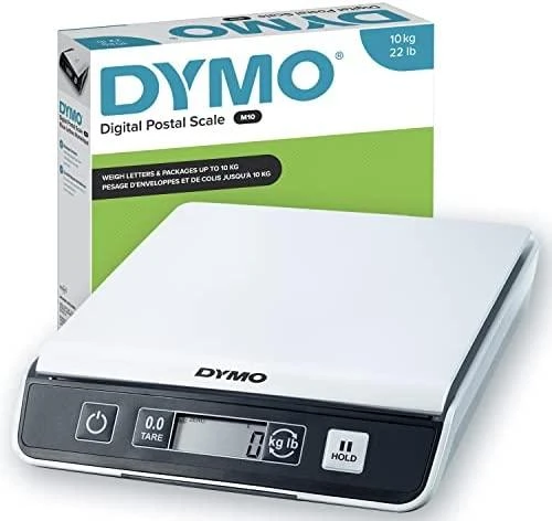 DYMO M10 Elektroninės pašto svarstyklės Juoda, Sidabras