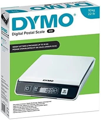 DYMO M10 Elektroninės pašto svarstyklės Juoda, Sidabras
