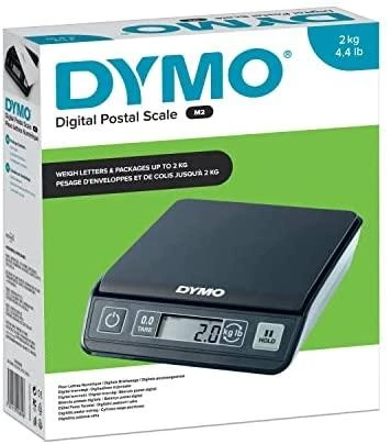 Virtuvinės svarstyklės DYMO M2 Elektroninės pašto svarstyklės Juoda