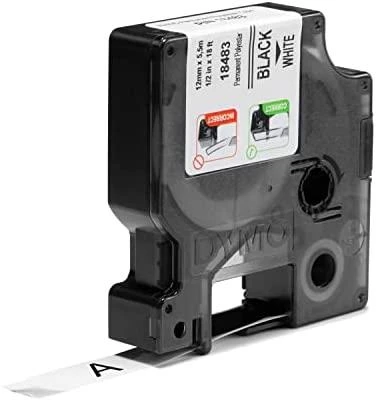 Dymo Nailoninė juostelė RHINO 12MMx3.5M, BALTA
