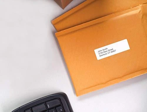 LabelWriter baltos adresų etiketės, 89x28 mm, didelės pakuotės (24x130st), birios DYMO / S0722360