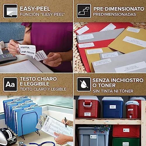 Etiketės DYMO LabelWriter 12x50 mm, 220 vnt. / S0722460 99017