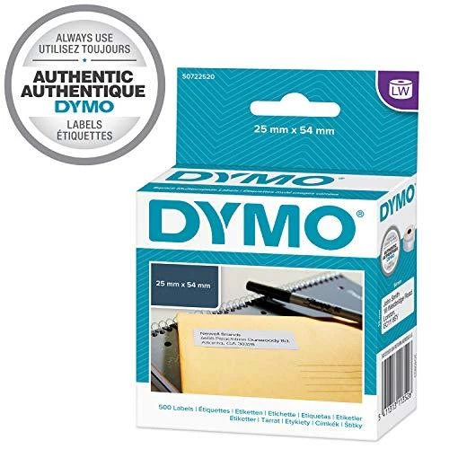 Etiketės DYMO LabelWriter 25x54 mm, 500 vnt. / S0722520 11352