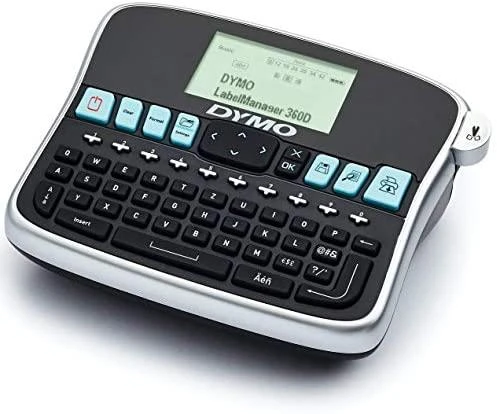 Spausdintuvas DYMO LabelManager 360D;QWERTZ klaviatūra - D1;etiketės iki 19 mm (S0879520)