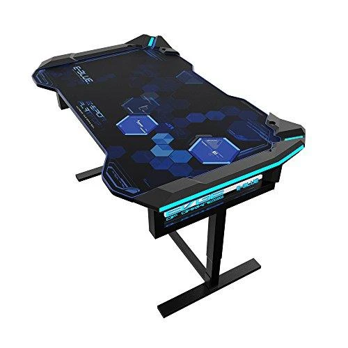 Žaidimų stalas E-Blue EGT004 Gaming Desk, Reguliuojamo aukščio 695-890mm