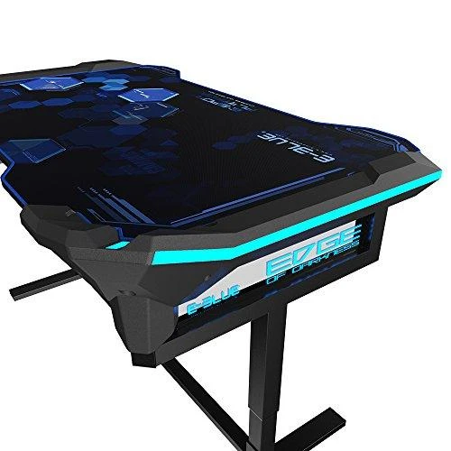 Žaidimų stalas E-Blue EGT004 Gaming Desk, Reguliuojamo aukščio 695-890mm