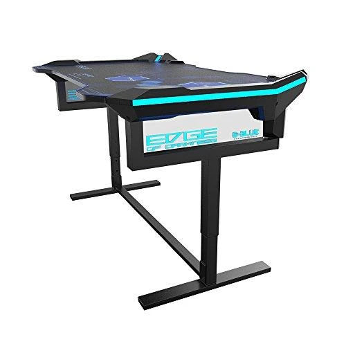 Žaidimų stalas E-Blue EGT004 Gaming Desk, Reguliuojamo aukščio 695-890mm