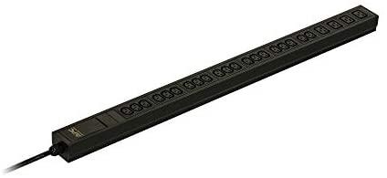 APC EASY PDU,BASIC,ZEROU,16A,230V,(20)C13 & (4)C19, IEC309