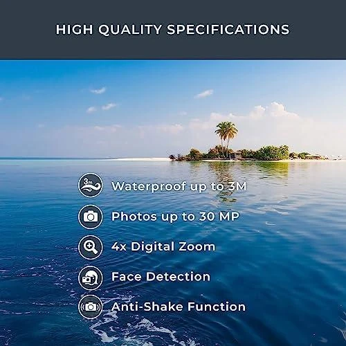 Easypix Skaitmeninis fotoaparatas Aquapix Aparat Skaitmeninis Aquapix W3027