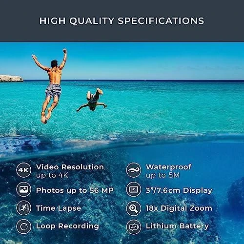 Easypix Aquapix WDV5630 Geltona