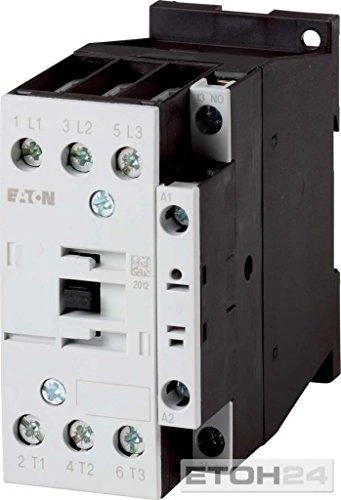 „Eaton Power Contactor“ 38A 3P 24V DC 1NC 0R DILM38-10 (112442)