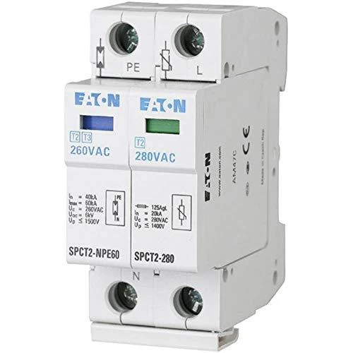 „Eaton“ viršįtampio iškroviklis C, 2 tipas, 2F 20 kA, 1,4 kV SPCT2-335-1+NPE (167621)