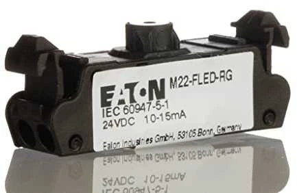 Eaton Oprawka su LED RG płaska raudona/žalia/geltona 12-30V AC/DC M22-FLED-RG (180799)