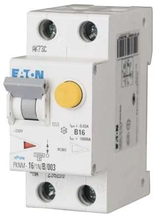 Eaton grandinės pertraukiklis su liekamosios srovės moduliu PKNM-6/1N/B/003-A - 236012
