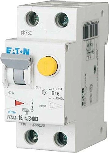 Eaton DKNM-10 / 1N / C / 003- diferencinis srovės perjungiklis 2P 10A C 0,03A A tipo - 236082