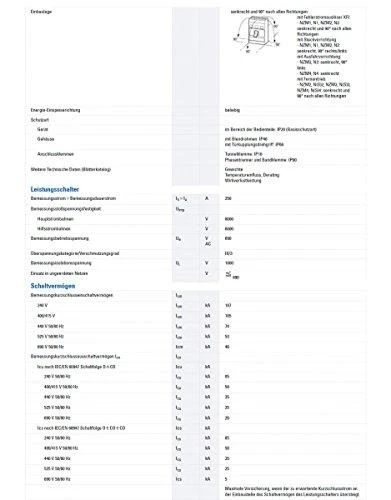 Eaton NZMN2-VE250 MAITINIMO JUNGIKLIS 3 polių