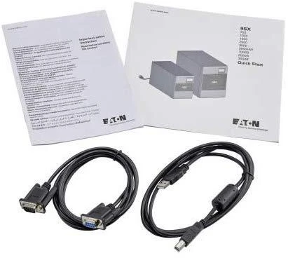 Eaton 9SX Dviguba konversija (prisijungus) 1000 VA 900 W 6 AC išvestis(ys / čių)