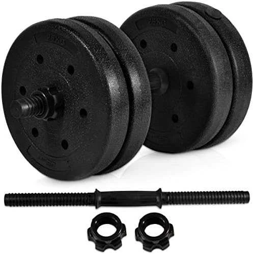 Keičiamo svorio hantelis EB Fit, 11kg (10+1)