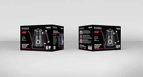ECG EKG Virdulys EKG Forza 8000 Pour over Nero