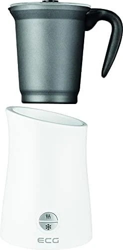 ECG NM 2255 Latte Art Baltas Pieno putotuvas, 3 automatiniai darbo režimai, Šildymo talpa: 300 ml / putojimui 150 ml