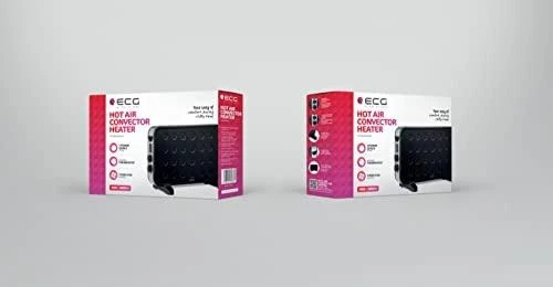ECG Konvekcinis šildytuvas EKG TK 2070 Juodas