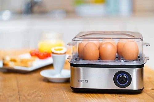 ECG UV 5080 kiaušinių viryklė, talpa: 8 kiaušiniai arba 4 kepti kiaušiniai