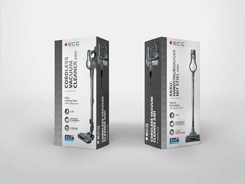 Dulkių siurblys ECG VT 3630 2in1 Alan Stick vacuum cleaner, Up to 40 minutes run time per charge